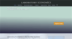 Desktop Screenshot of laboratoryeconomics.com